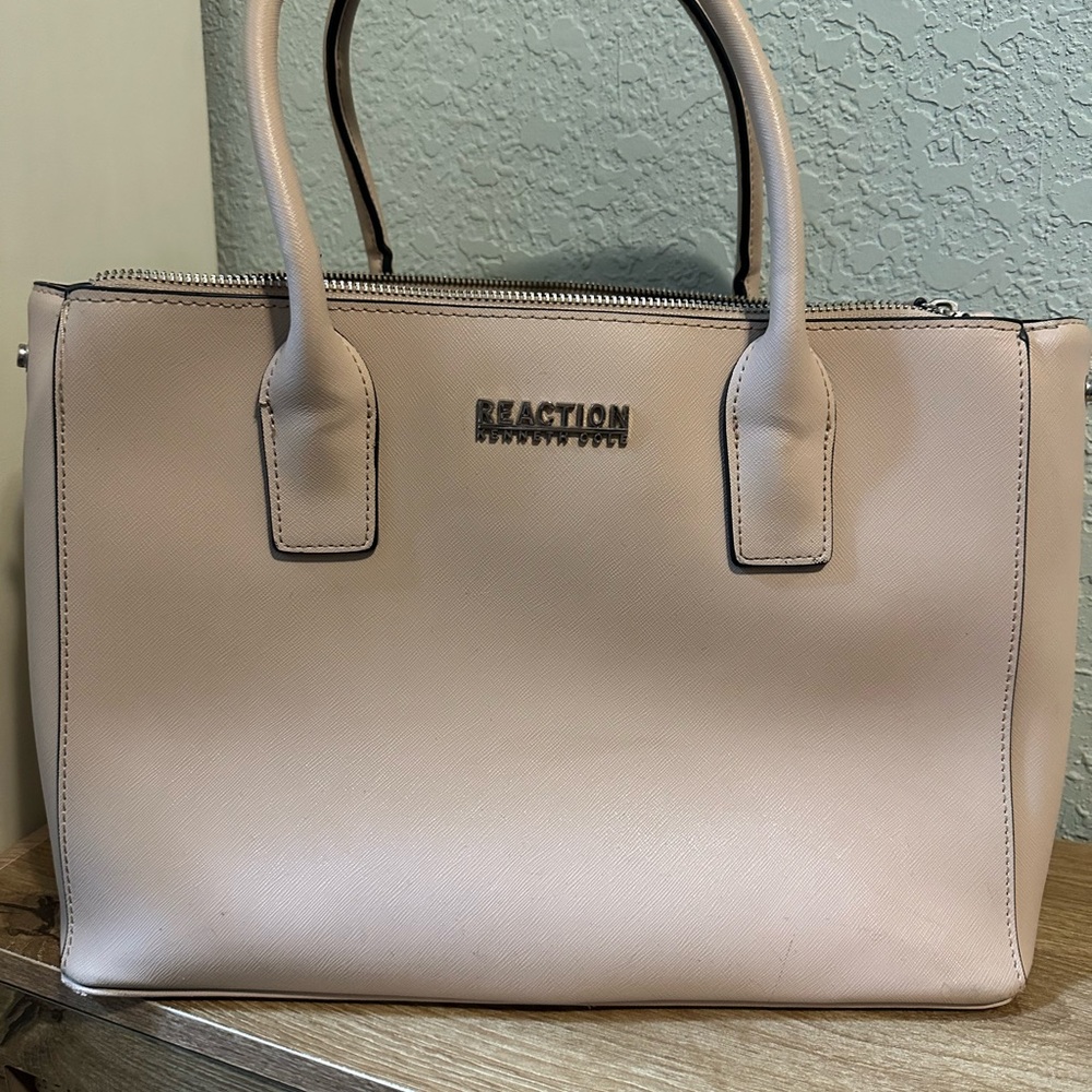 Kenneth Cole Reaction Beige Tote Bag